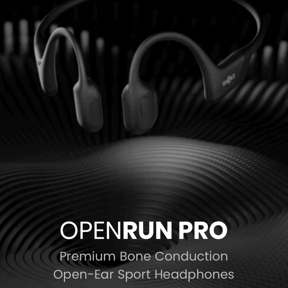 Bone conducting new unopened Headphones New In Box High Quality Open Run Pro - Picture 1 of 12